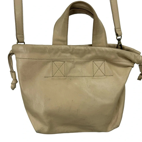 Madewell buttered scone  leather Piazza Bag crossbody or handheld - Picture 1 of 5